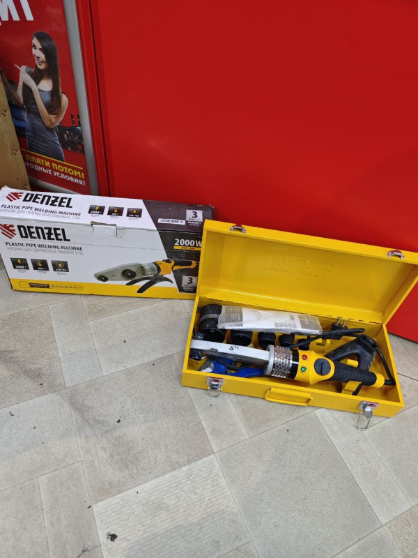 Аппарат для сварки и пайки полимеров Denzel dwp-2000
