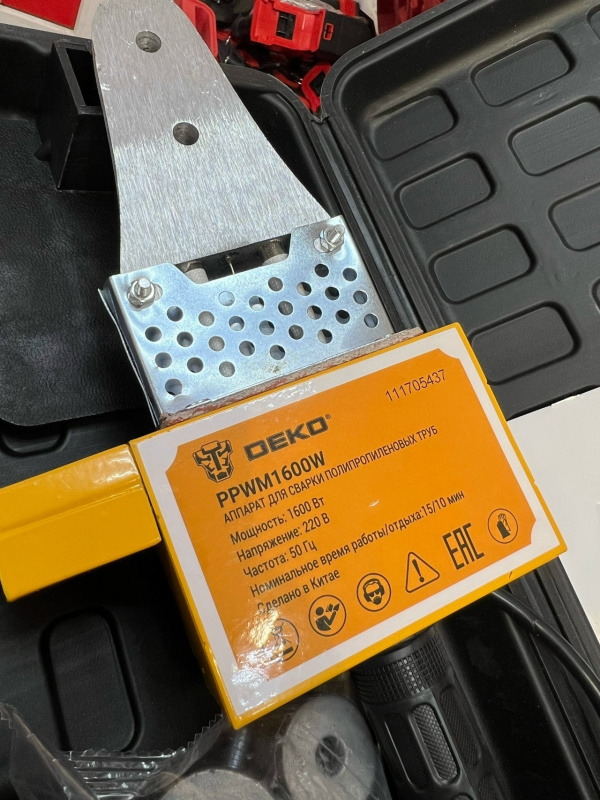 Аппарат для сварки и пайки полимеров Deko PPWM1600W