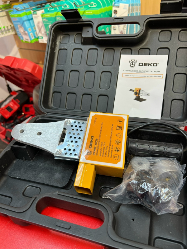 Аппарат для сварки и пайки полимеров Deko PPWM1600W