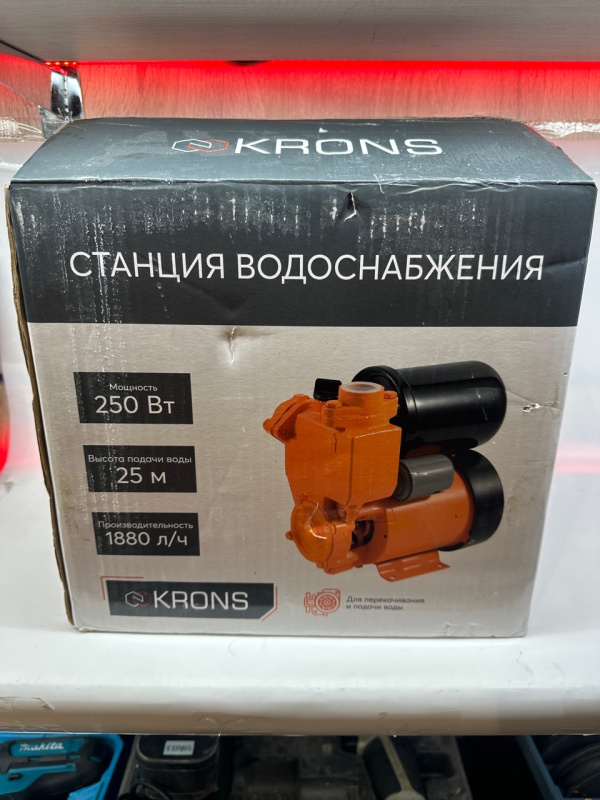 Станция водоснабжения krons 250 вт