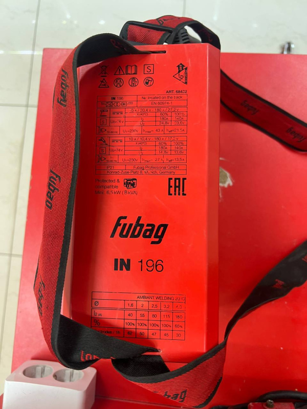 Сварочный аппарат - инвертор ММА Fubag 196