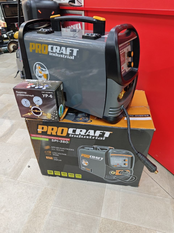 Инверторный полуавтомат (MIG-MAG) ProCraft PSI380