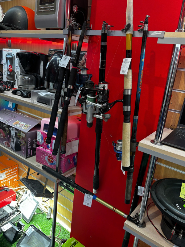 удочка с катушкой   6535