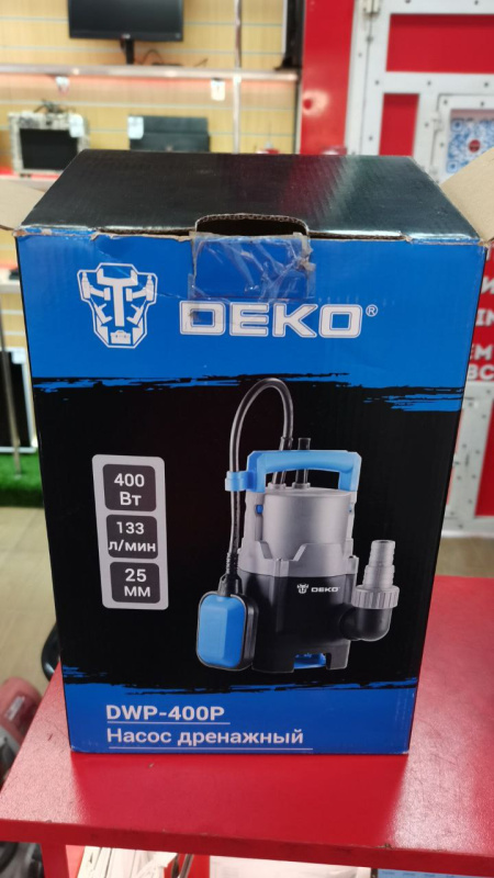 Насос дренажный Deko DWP-400P