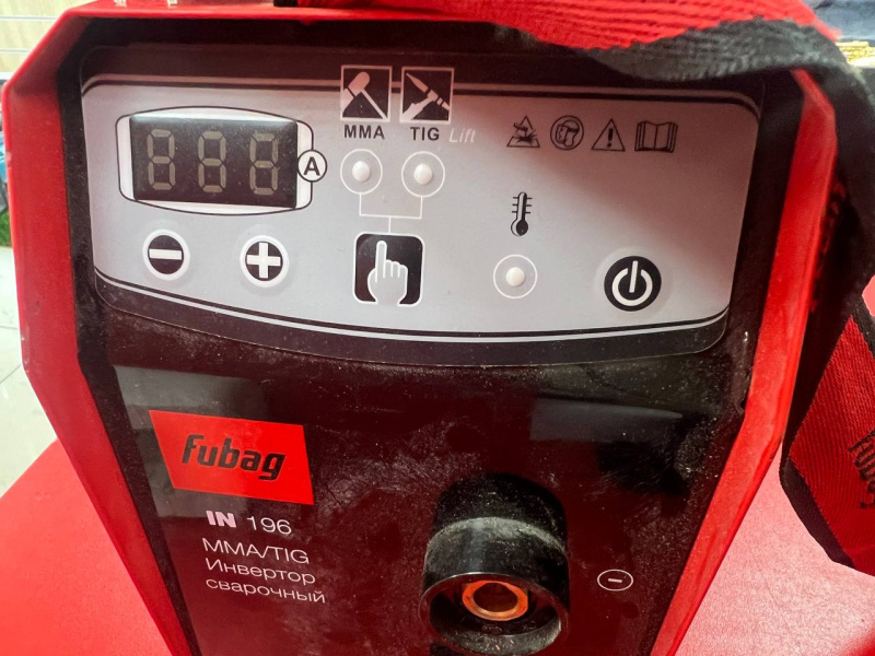 Сварочный аппарат - инвертор ММА Fubag 196